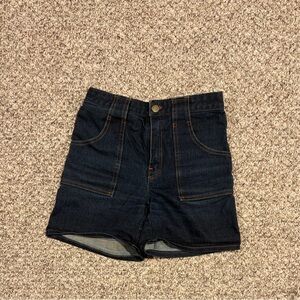 High Waist Denim Shorts